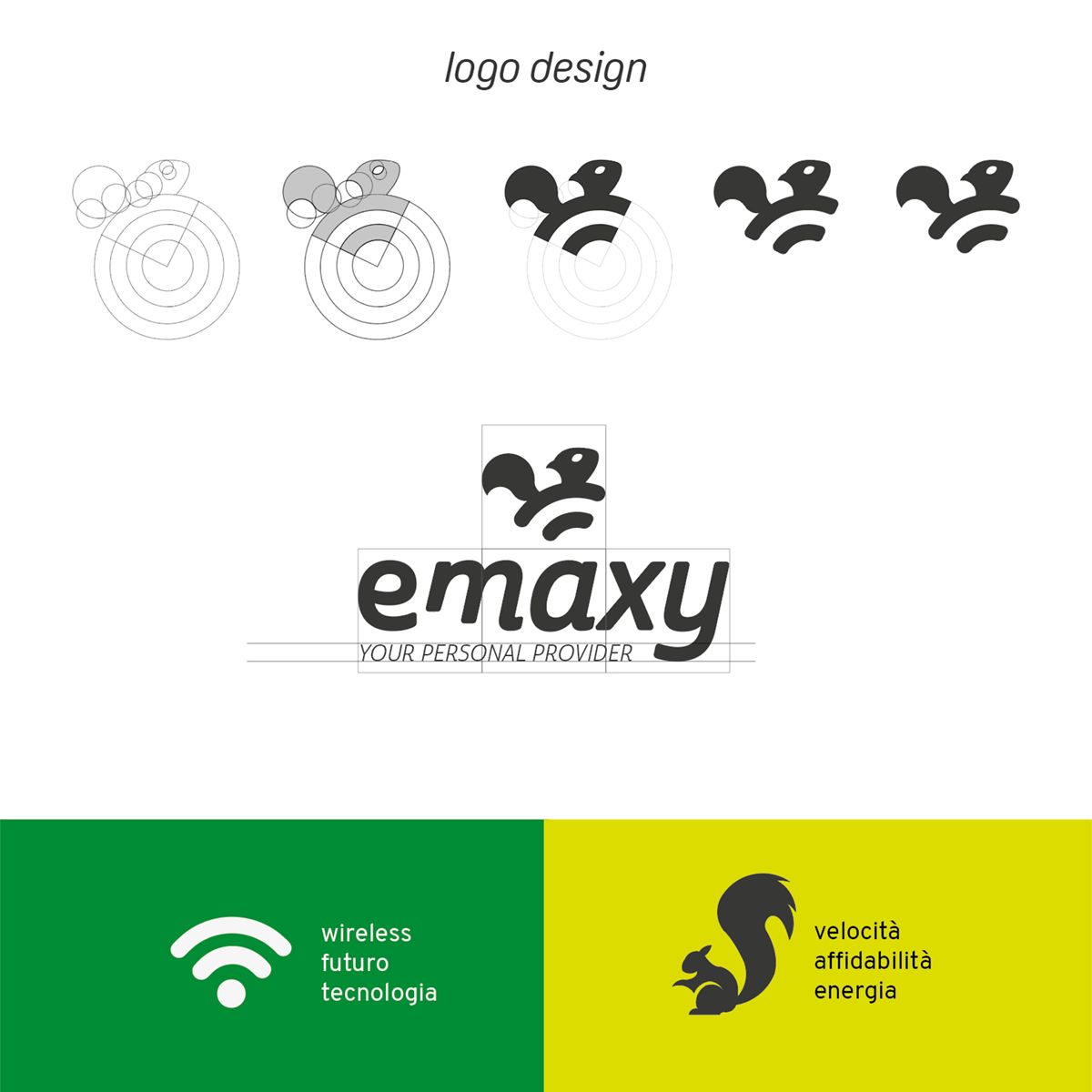 Costruzione logo Emaxy