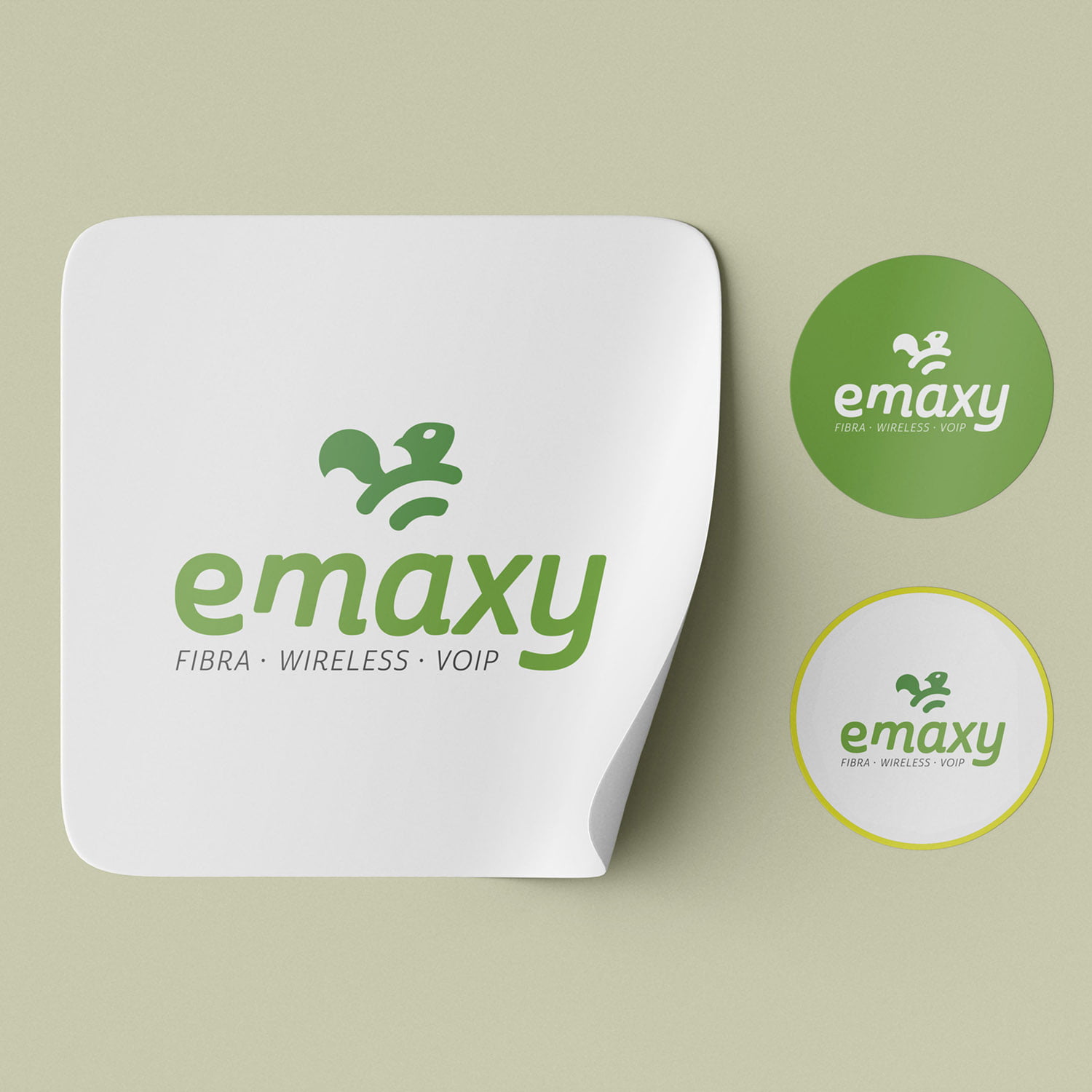 Progettazione stickers clienti