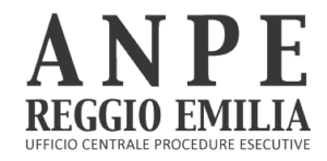 ANPE Reggio Emilia, sito web realizzato da Black Studio